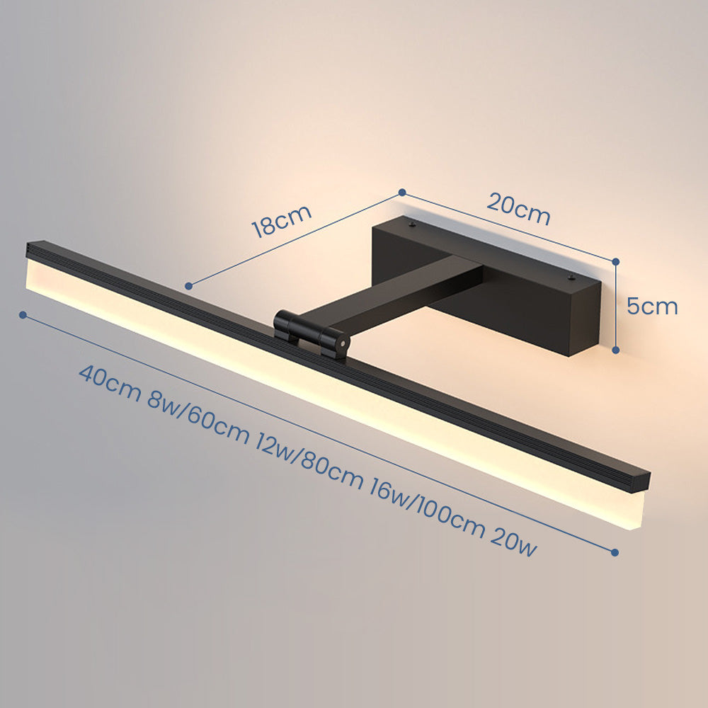 Glowora – Minimalist LED Wall Light for Bathroom Bedroom