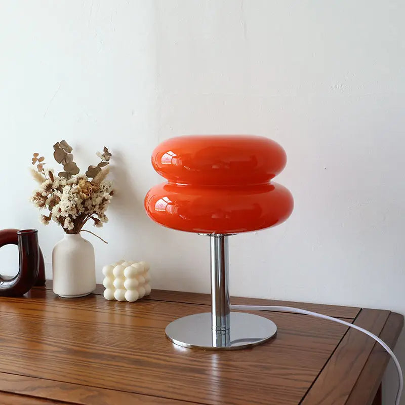 LumiNest - Modern Bauhaus Table Lamp with Wireless Adjustable Brightness