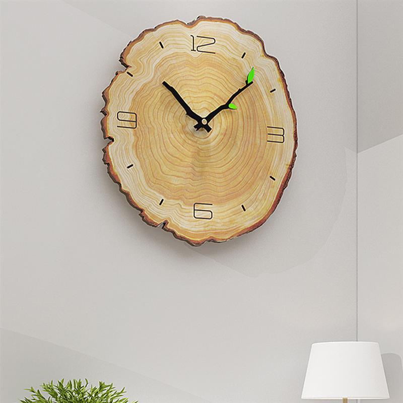 TimeNest - Wooden rings wall clock with silent high precision movement and unique design