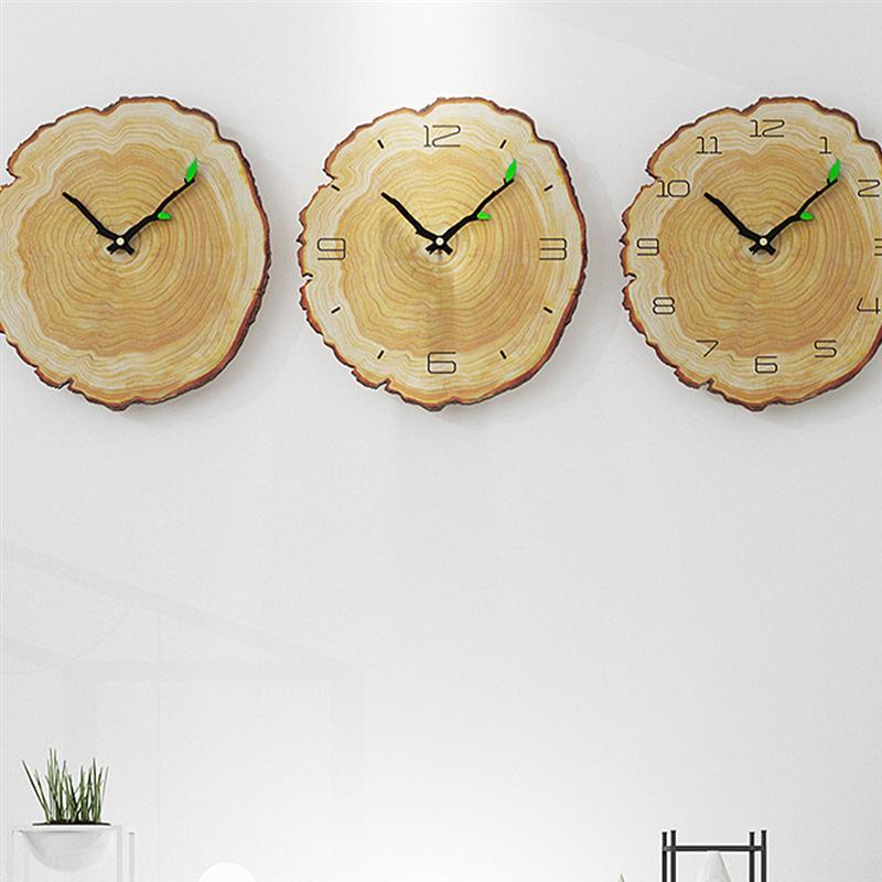 TimeNest - Wooden rings wall clock with silent high precision movement and unique design
