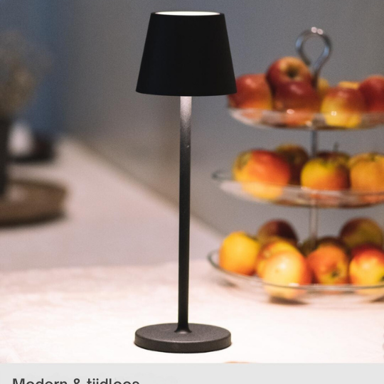 PortaLume – Modern Portable Table Lamp with Touch Control for Indoor and Outdoor Use