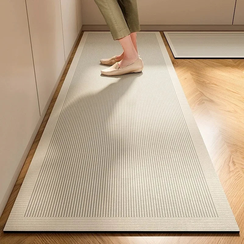 KitchenCush - Soft non slip kitchen mat with highly absorbent surface and sleek design