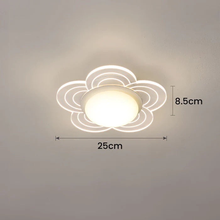 LumoDeco - Art Deco Acrylic LED Ceiling Light for Stylish Bedrooms