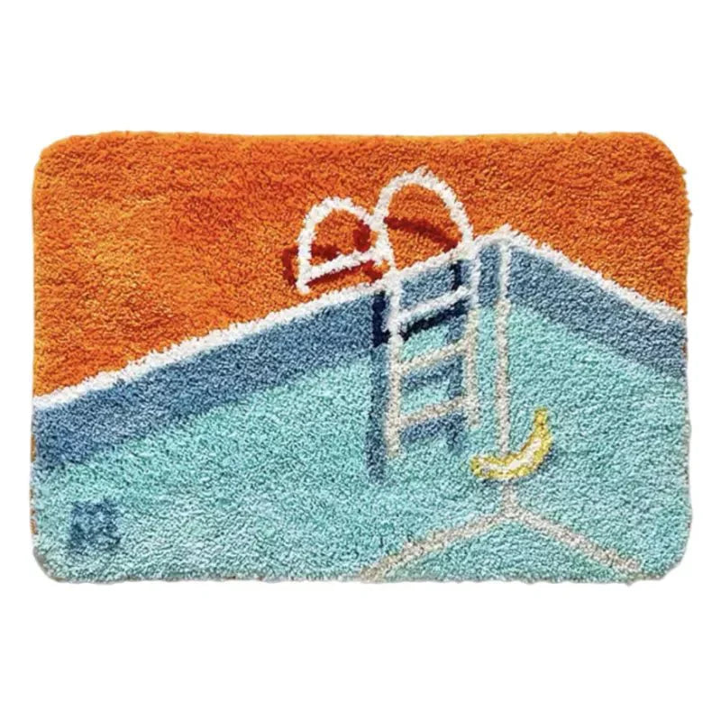 AuraMat - Stylish doormat with unique pattern and soft, cushioned surface