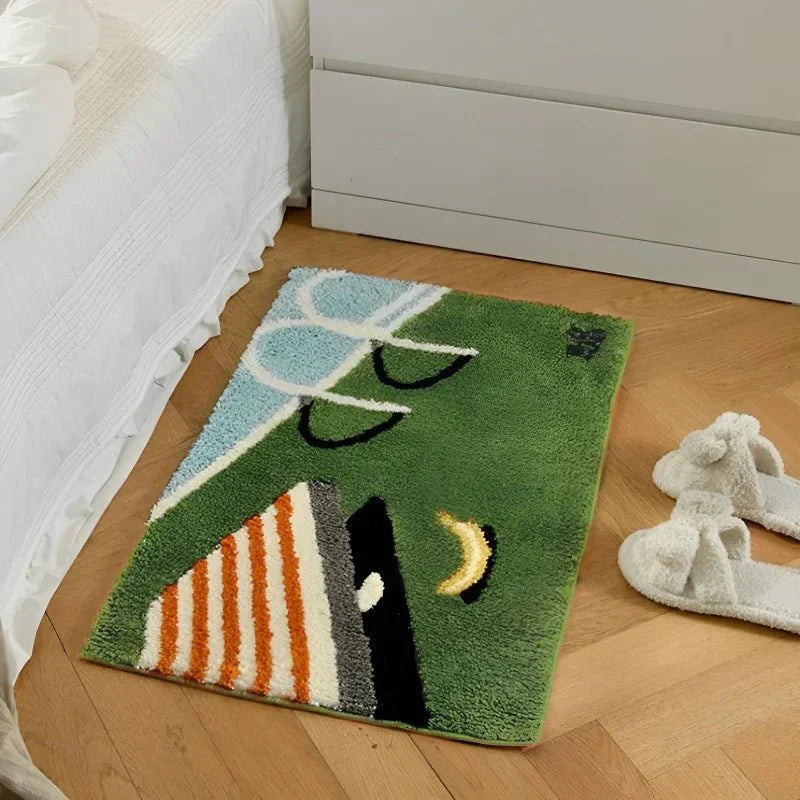 AuraMat - Stylish doormat with unique pattern and soft, cushioned surface