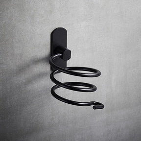 LuxeNest - Wall-mounted bathroom organizer with smart storage and modern design