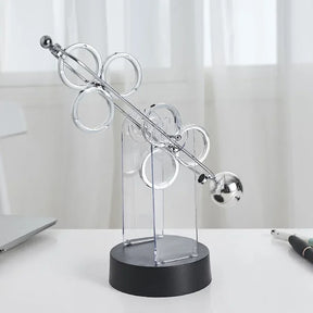 MotionGlide - Sleek kinetic sculpture for mesmerizing motion and modern desk decor