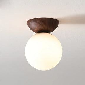 NordicGlow - Round Hallway Ceiling Light with Sleek Design for Cozy Atmosphere