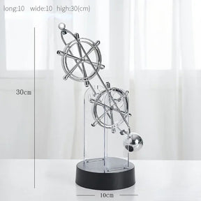 MotionGlide - Sleek kinetic sculpture for mesmerizing motion and modern desk decor