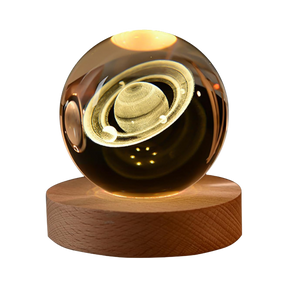 CelestiaSphere – Decorative Celestial Lamp with Intricate Space-Themed Designs and Soft Glow