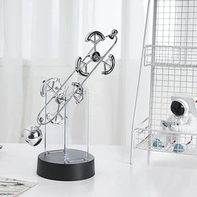 MotionGlide - Sleek kinetic sculpture for mesmerizing motion and modern desk decor