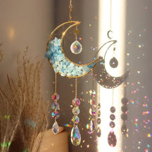 GlowMoon - Enchant Your Space with GlowMoon Prism Moon Dreamcatcher