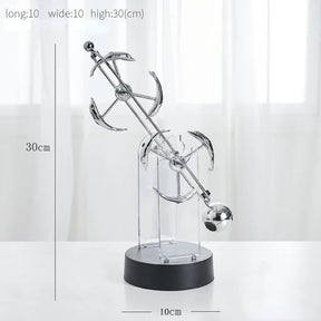 MotionGlide - Sleek kinetic sculpture for mesmerizing motion and modern desk decor