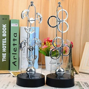 MotionGlide - Sleek kinetic sculpture for mesmerizing motion and modern desk decor