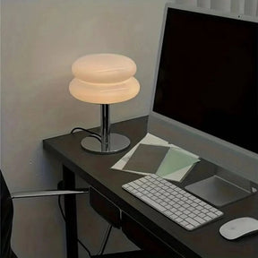 GlaciaGlow – Unique Double-Bubble Lamp with Soft, Diffused Lighting