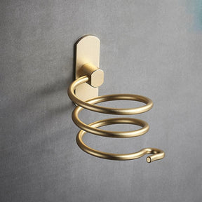 LuxeNest - Wall-mounted bathroom organizer with smart storage and modern design