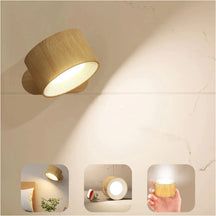 AeroGlow - Modern Wall Mounted Light Fixture with Adjustable Focused Lighting