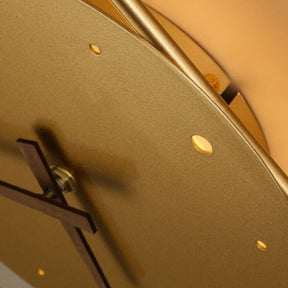 LumiClock - Modern wall clock with built-in LED lighting for stylish illumination