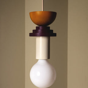 LumeBlox - Modern Pendant Light with Colorful Block Design for Stylish Interiors