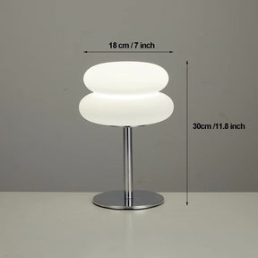 GlaciaGlow – Unique Double-Bubble Lamp with Soft, Diffused Lighting