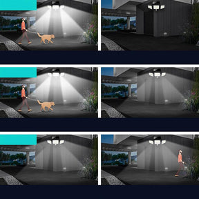 SolarGuard - Solar-powered LED security light with motion detection