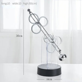 MotionGlide - Sleek kinetic sculpture for mesmerizing motion and modern desk decor