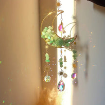 GlowMoon - Enchant Your Space with GlowMoon Prism Moon Dreamcatcher