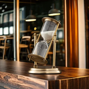 TempusTurn – Elegant Rotating Hourglass for Timeless Decor and Precision Timing